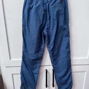 Tea Collection Boys Hersey Lined Pants Size 12. Slate Blue Lightly Used